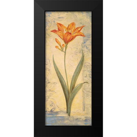 Topaz Skies IV Black Modern Wood Framed Art Print by Gladding, Pamela