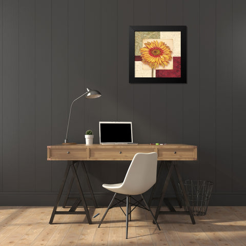 Bella Donna III Black Modern Wood Framed Art Print by Gladding, Pamela