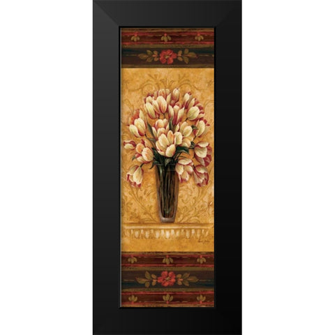 View from Pompeii Panel II Black Modern Wood Framed Art Print by Gladding, Pamela