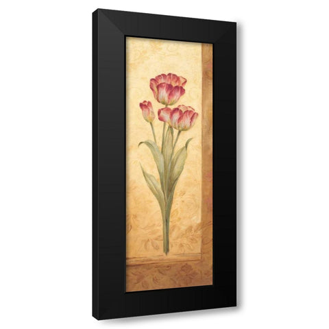 Grandiflora IV Black Modern Wood Framed Art Print with Double Matting by Gladding, Pamela