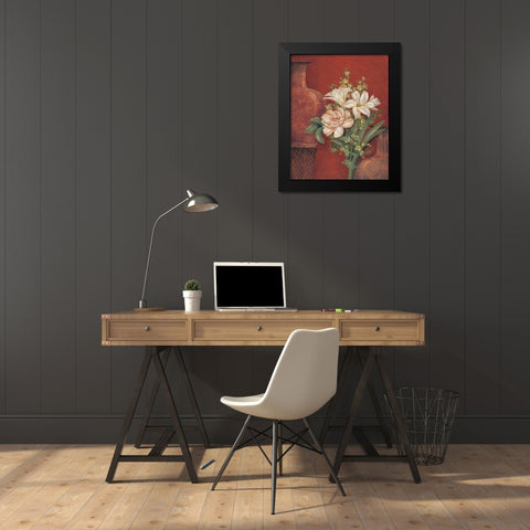 Venetian Chinois II Black Modern Wood Framed Art Print by Gladding, Pamela