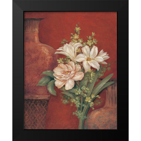 Venetian Chinois II Black Modern Wood Framed Art Print by Gladding, Pamela