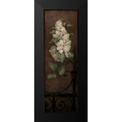 Gramercy Park Panel II Black Modern Wood Framed Art Print by Gladding, Pamela
