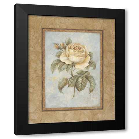 Junes Promise I Black Modern Wood Framed Art Print with Double Matting by Gladding, Pamela