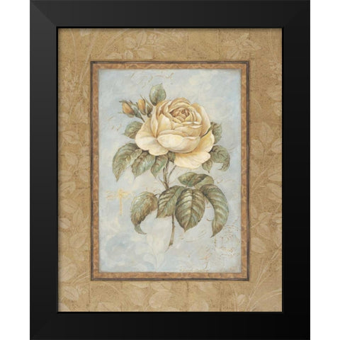 Junes Promise I Black Modern Wood Framed Art Print by Gladding, Pamela
