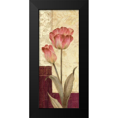 Quattro Sonata I Black Modern Wood Framed Art Print by Gladding, Pamela