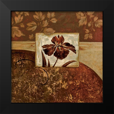 At Waters Edge II Black Modern Wood Framed Art Print by Gladding, Pamela