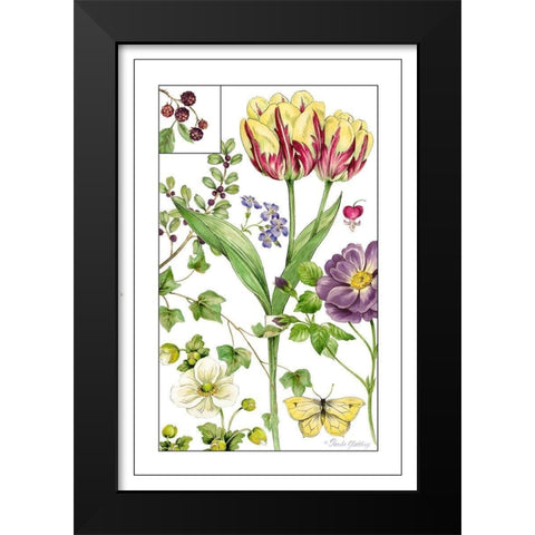 Print Botanical III Black Modern Wood Framed Art Print by Gladding, Pamela