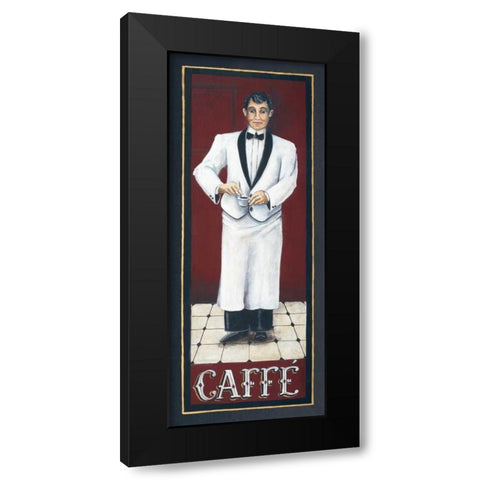 Caffe Black Modern Wood Framed Art Print with Double Matting by Gorham, Gregory