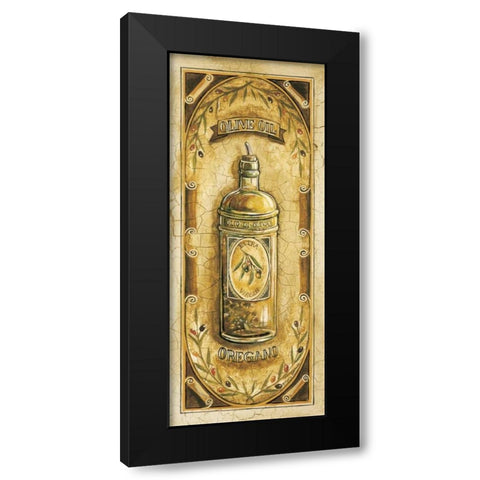 Olive Oil - Oregano Black Modern Wood Framed Art Print with Double Matting by Gorham, Gregory