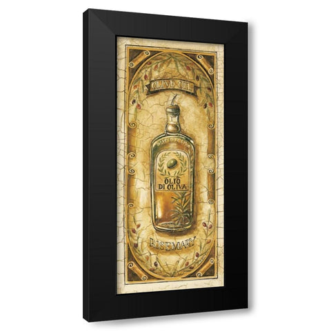 Olive Oil - Rosemary Black Modern Wood Framed Art Print with Double Matting by Gorham, Gregory