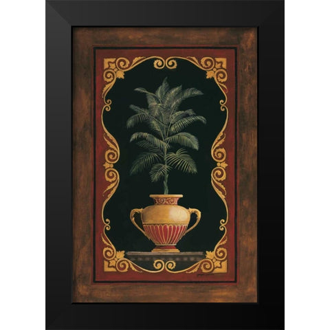 Golden Cocos Black Modern Wood Framed Art Print by Gorham, Gregory