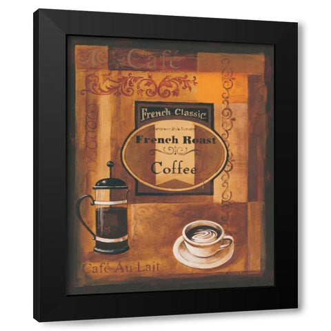French Classic Black Modern Wood Framed Art Print with Double Matting by Gorham, Gregory
