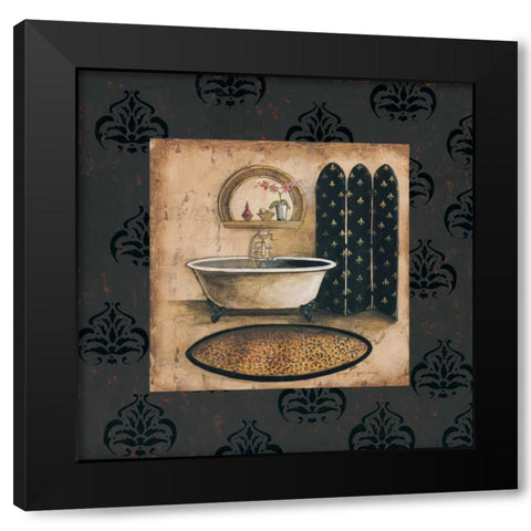 Bath Time IV Black Modern Wood Framed Art Print with Double Matting by Gorham, Gregory