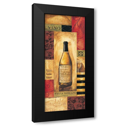 Villa Toscano Panel Black Modern Wood Framed Art Print by Gorham, Gregory