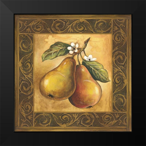 Pear Orchard Black Modern Wood Framed Art Print by Gorham, Gregory