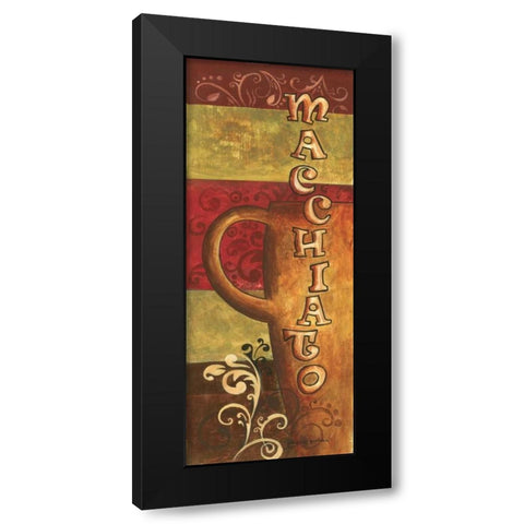 Macchiato Black Modern Wood Framed Art Print with Double Matting by Gorham, Gregory
