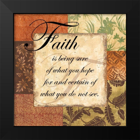 Faith - special Black Modern Wood Framed Art Print by Gorham, Gregory