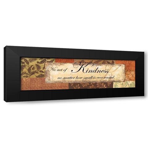 Kindness - special Black Modern Wood Framed Art Print with Double Matting by Gorham, Gregory