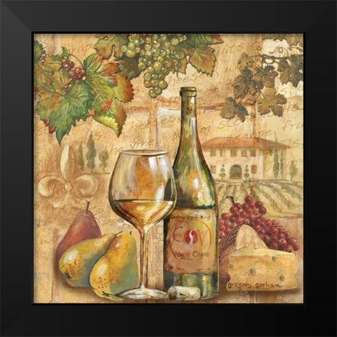 Umbrian Beauty Black Modern Wood Framed Art Print by Gorham, Gregory