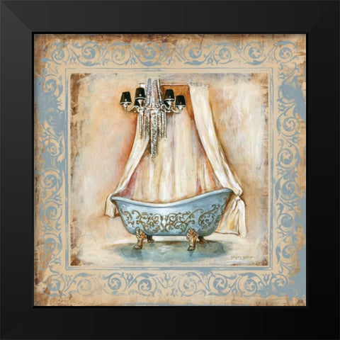 Elegant Bath I Black Modern Wood Framed Art Print by Gorham, Gregory