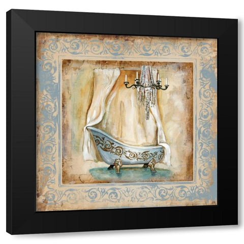 Elegant Bath II Black Modern Wood Framed Art Print by Gorham, Gregory