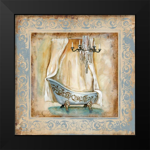 Elegant Bath II Black Modern Wood Framed Art Print by Gorham, Gregory