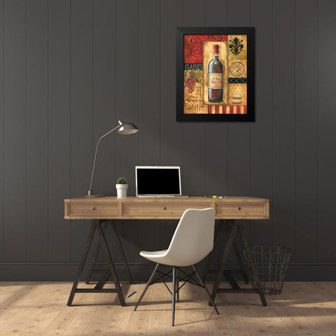Tuscan Classico Black Modern Wood Framed Art Print by Gorham, Gregory