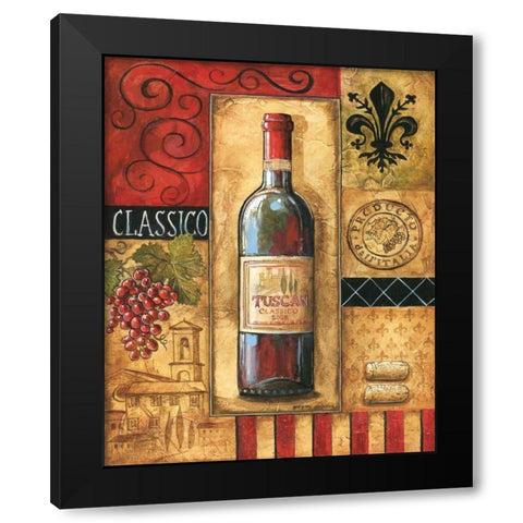 Tuscan Classico Black Modern Wood Framed Art Print by Gorham, Gregory