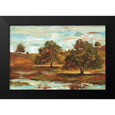 Landscape II Black Modern Wood Framed Art Print by Gorham, Gregory
