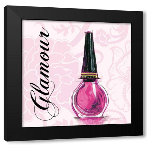 Glamour Black Modern Wood Framed Art Print with Double Matting by Gorham, Gregory