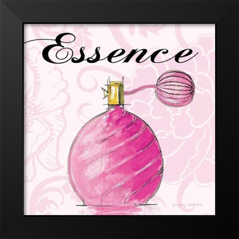 Essence Black Modern Wood Framed Art Print by Gorham, Gregory