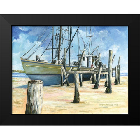 Richard Arnold Black Modern Wood Framed Art Print by Gorham, Gregory