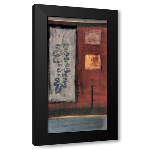 Earth Black Modern Wood Framed Art Print with Double Matting by Hargittai, Paul