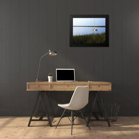 Serene Morning I Black Modern Wood Framed Art Print by Hausenflock, Alan