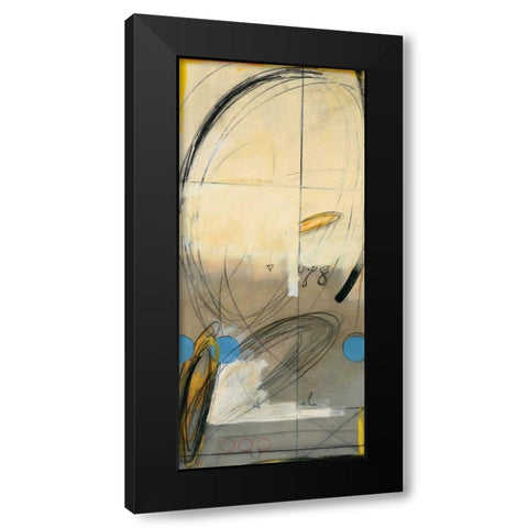 Cosmic II Black Modern Wood Framed Art Print with Double Matting by Bach, Marci
