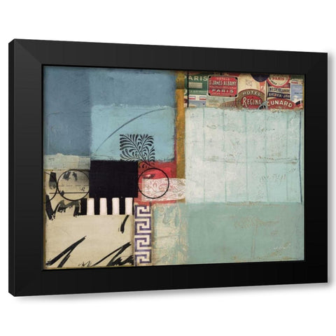 Entropy I Black Modern Wood Framed Art Print by Braelin, Frank