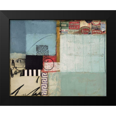 Entropy I Black Modern Wood Framed Art Print by Braelin, Frank