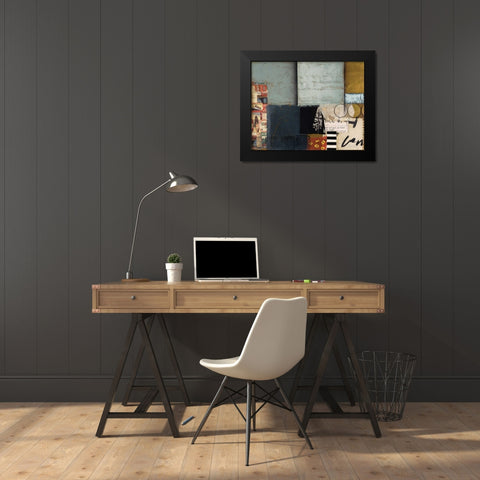 Entropy II Black Modern Wood Framed Art Print by Braelin, Frank