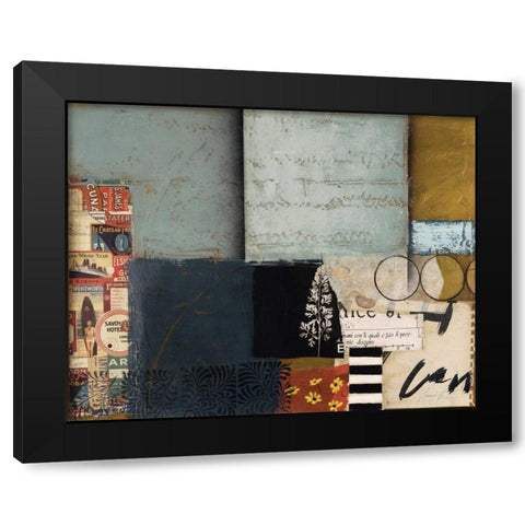 Entropy II Black Modern Wood Framed Art Print by Braelin, Frank