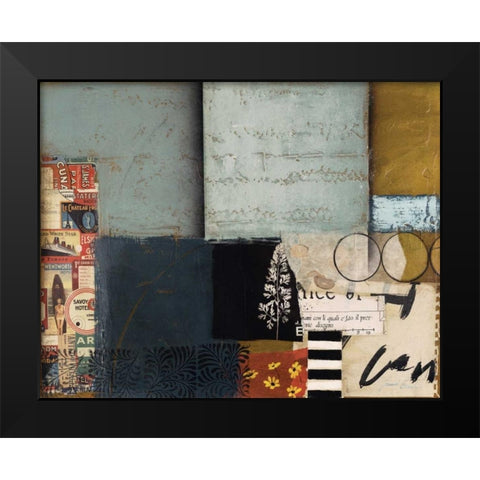 Entropy II Black Modern Wood Framed Art Print by Braelin, Frank