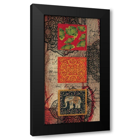 Citrus Jewel I Black Modern Wood Framed Art Print by Hillard, Stephen