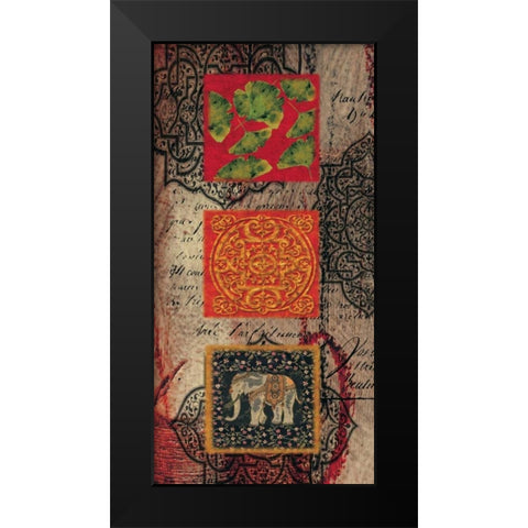 Citrus Jewel I Black Modern Wood Framed Art Print by Hillard, Stephen