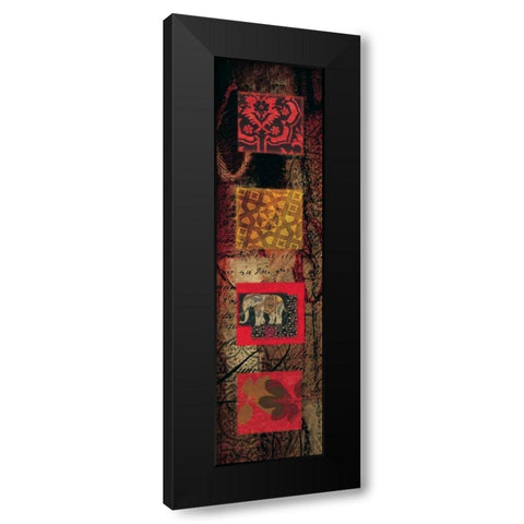 Citrus Jewel III Black Modern Wood Framed Art Print by Hillard, Stephen