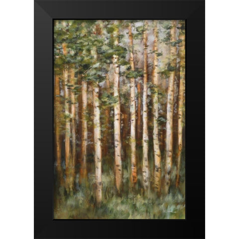 Aspen Beauty III Black Modern Wood Framed Art Print by Lee, Scott