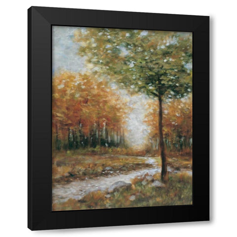 Country Retreat I Black Modern Wood Framed Art Print by Lee, Scott