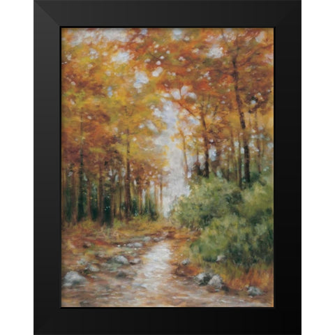 Country Retreat II Black Modern Wood Framed Art Print by Lee, Scott