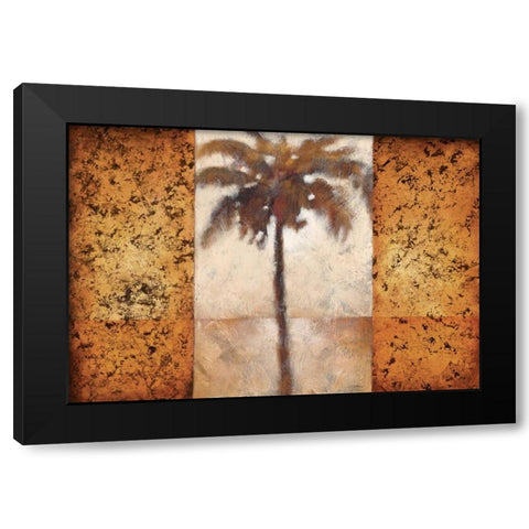 Sunset Palms I Black Modern Wood Framed Art Print by Lee, Scott