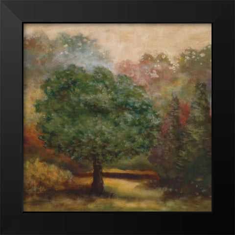 Tree Cast II Black Modern Wood Framed Art Print by Lee, Scott