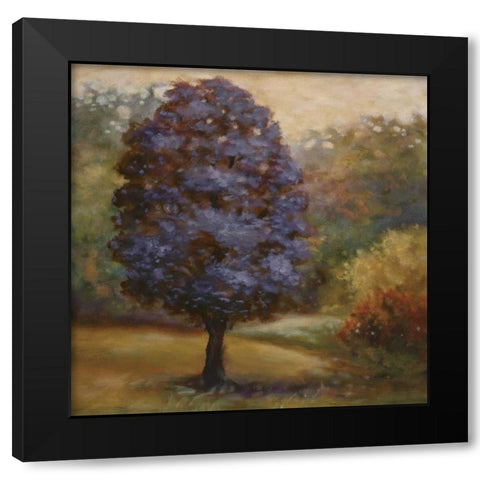 Tree Cast III Black Modern Wood Framed Art Print with Double Matting by Lee, Scott